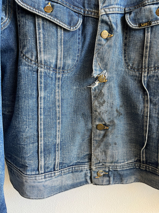 Vintage 1970’s Lee Stormrider denim trucker jacket