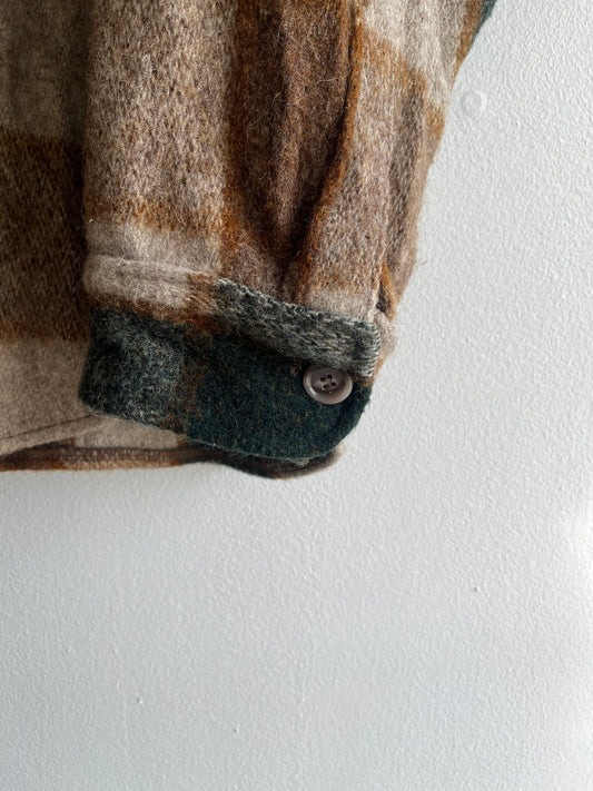 Vintage 1970’s Woolrich Flannel Shirt Jacket
