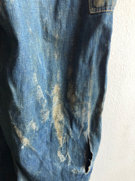 Vintage 1940/1950’s O’Bryan Bros “Duck Head” Denim Overalls - La Lovely Vintage