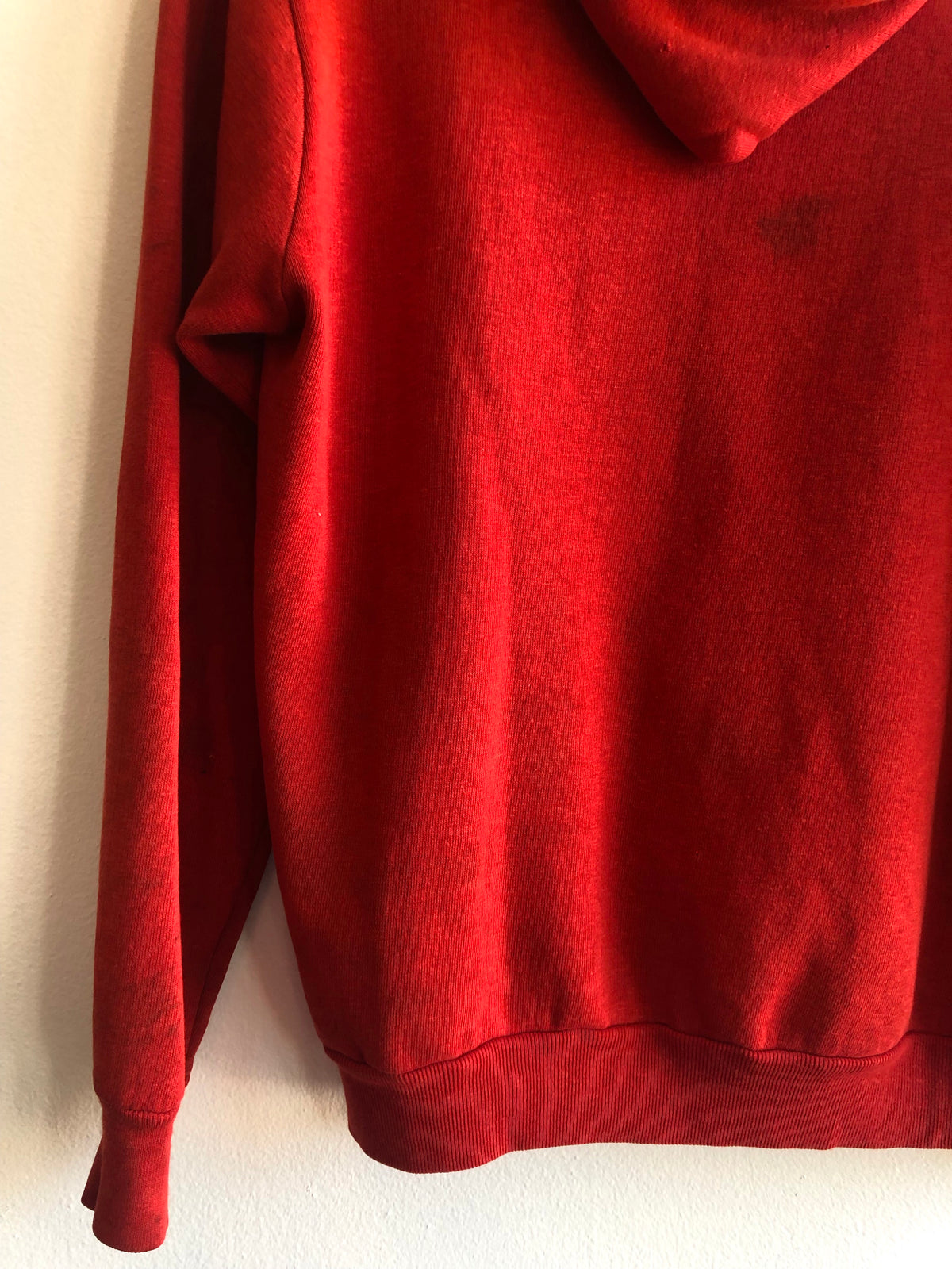 Vintage 1970’s Red Zip Up Sweater