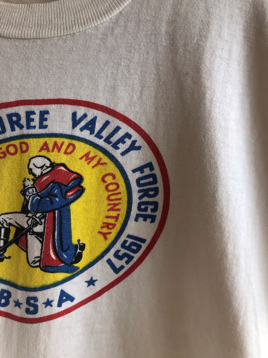 Vintage 1957 Boy Scouts Jamboree T-Shirt - La Lovely Vintage