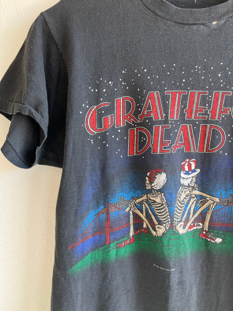 Vintage 1981 Grateful Dead “golden Gate Bridge” T Shirt La Lovely Vintage 