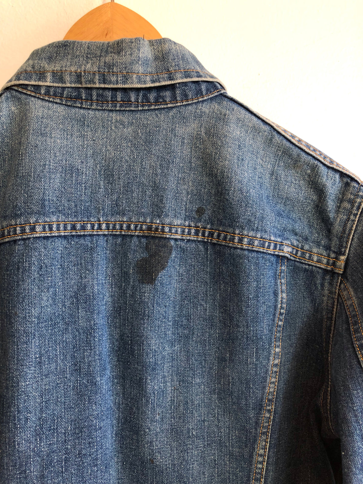 Vintage 1970’s GWG D-Pocket Denim Trucker Jacket - La Lovely Vintage