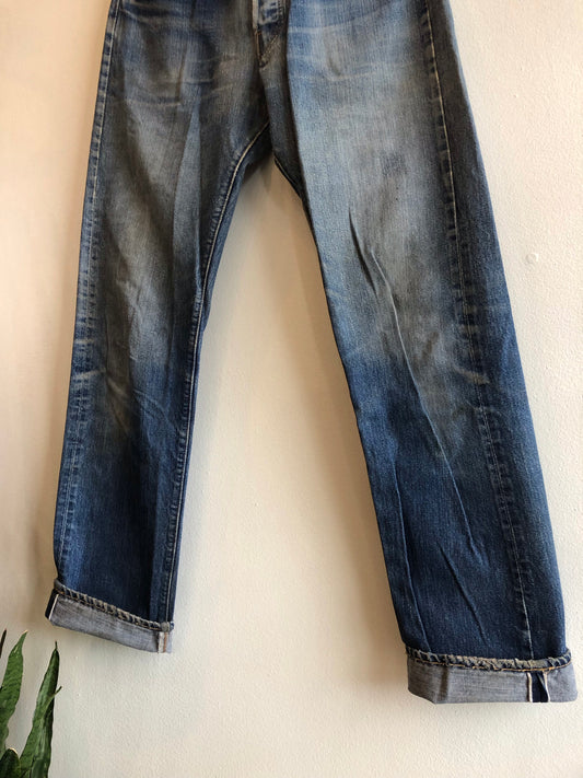 Vintage 1960’s Levi’s “Big E” 501 Selvedge Denim Jeans - La Lovely Vintage