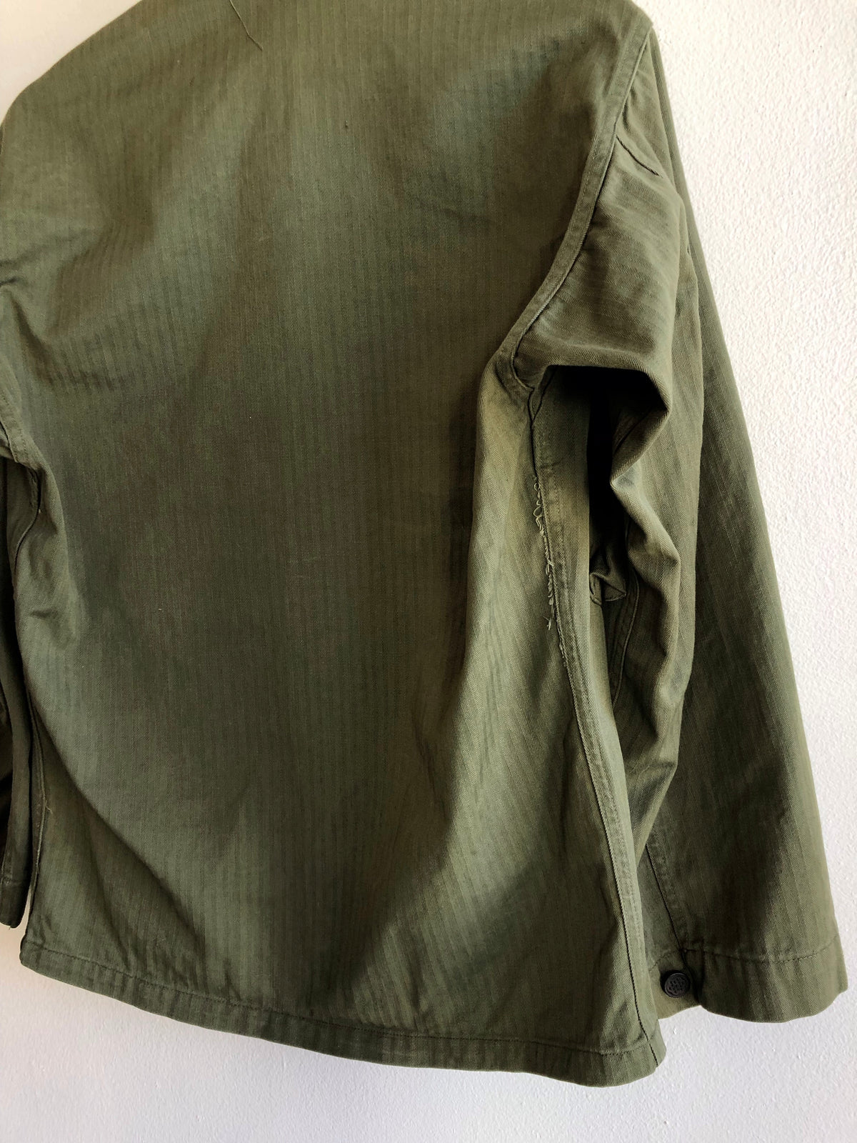 Vintage 1940/50’s U.S. Army HBT 13-Star Button Up Shirt - La Lovely Vintage