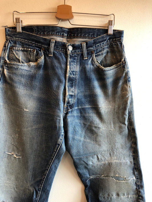 Vintage 1960’s Levi’s “Big E” 501 Denim Jeans