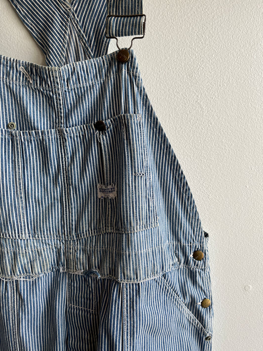 Vintage 1940/50’s Hercules Hickory Stripe Denim Clown Overalls