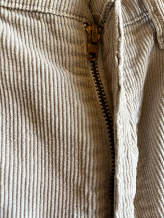 Vintage 1970’s Levi’s 517 Corduroy Pants - Cream