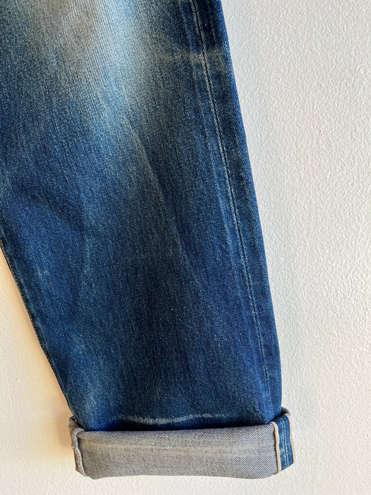 Vintage 1980’s Levi’s 501 “Big E Repro” Selvedge Denim Jeans