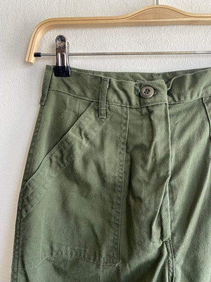 Vintage 1970’s OG-507 Women’s Military Fatigue Trousers - La Lovely Vintage 