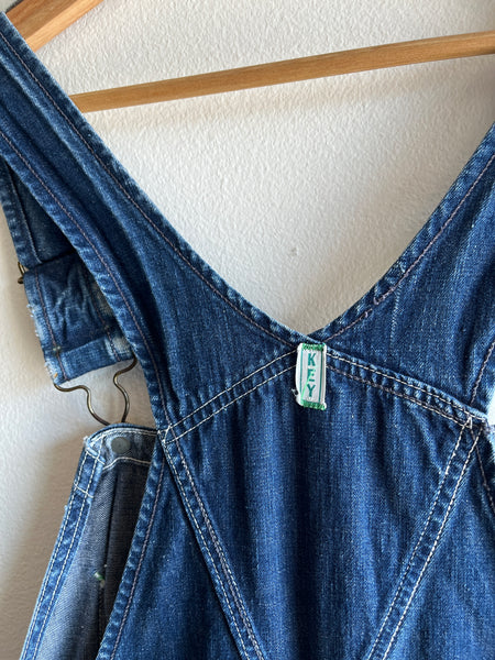 Vintage 1950/60’s Key Denim Overalls