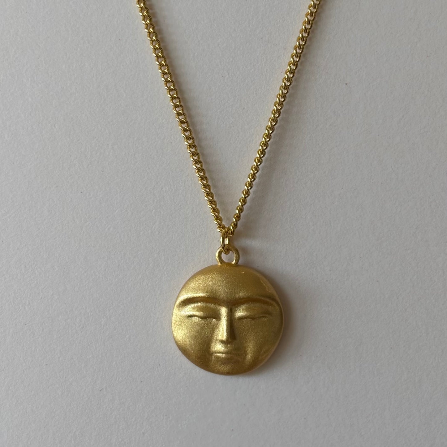 Moon Man Necklace - La Lovely Vintage 