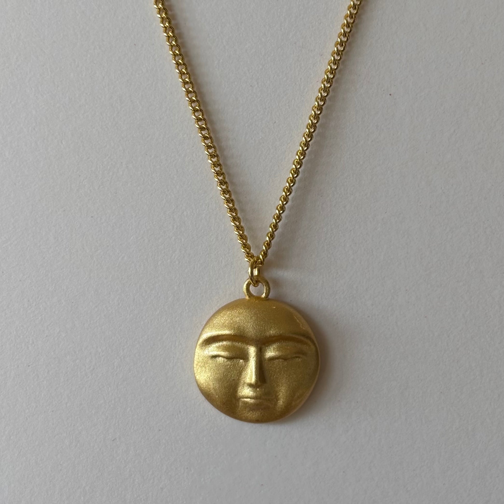 Moon Man Necklace - La Lovely Vintage 