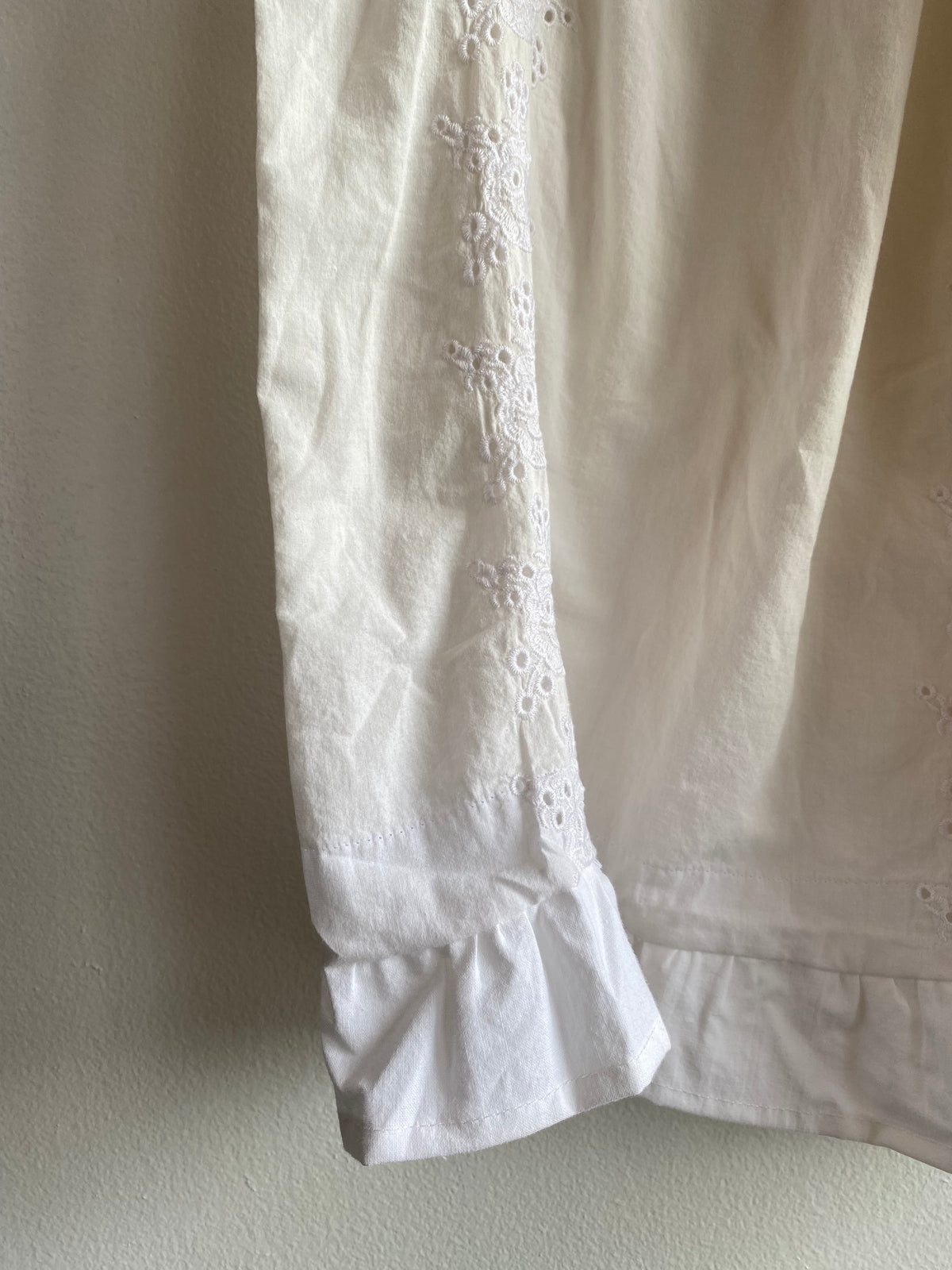 Handmade Vintage Wide Leg Eyelet Bloomers