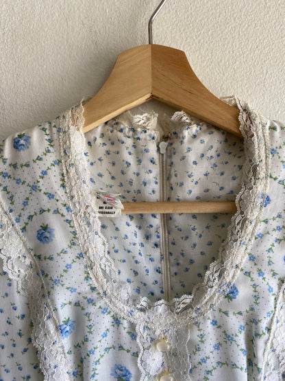 Vintage 1970’s Deadstock Floral Prarie Dress
