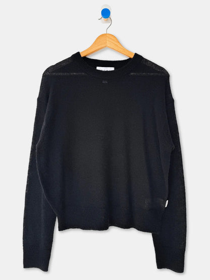 Le Bon Shoppe - Cecile Crew Neck Mohair Sweater - La Lovely Vintage 