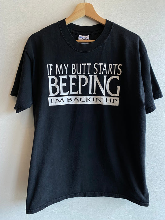 Vintage 1990’s/Y2K “I’m Backing Up” T-Shirt