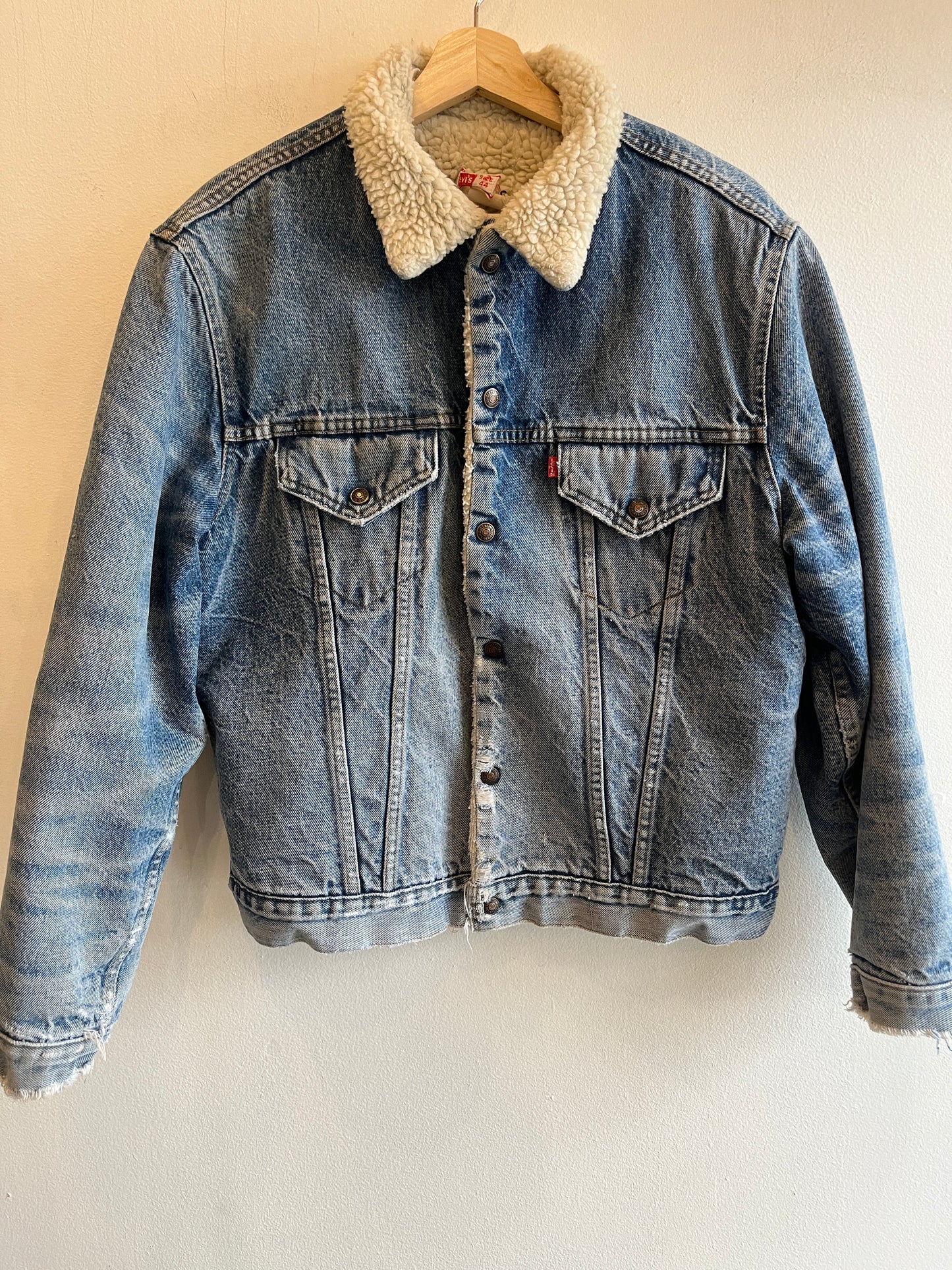 Vintage 1970/80’s Levi’s Sherpa Lined Denim Jacket - La Lovely Vintage 