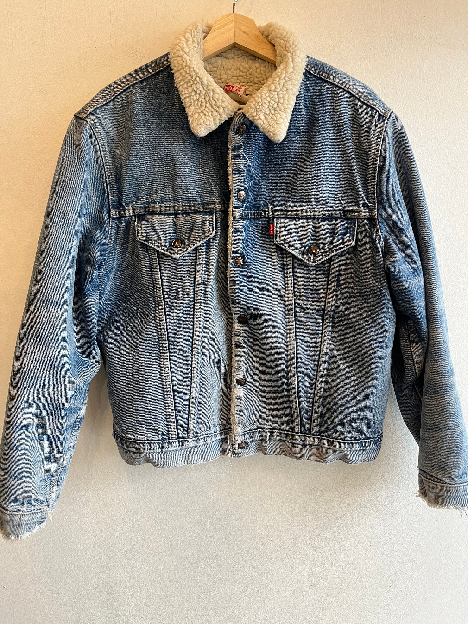 Vintage 1970/80’s Levi’s Sherpa Lined Denim Jacket - La Lovely Vintage 
