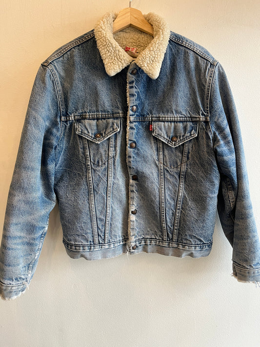 Vintage 1970/80’s Levi’s Sherpa Lined Denim Jacket - La Lovely Vintage 