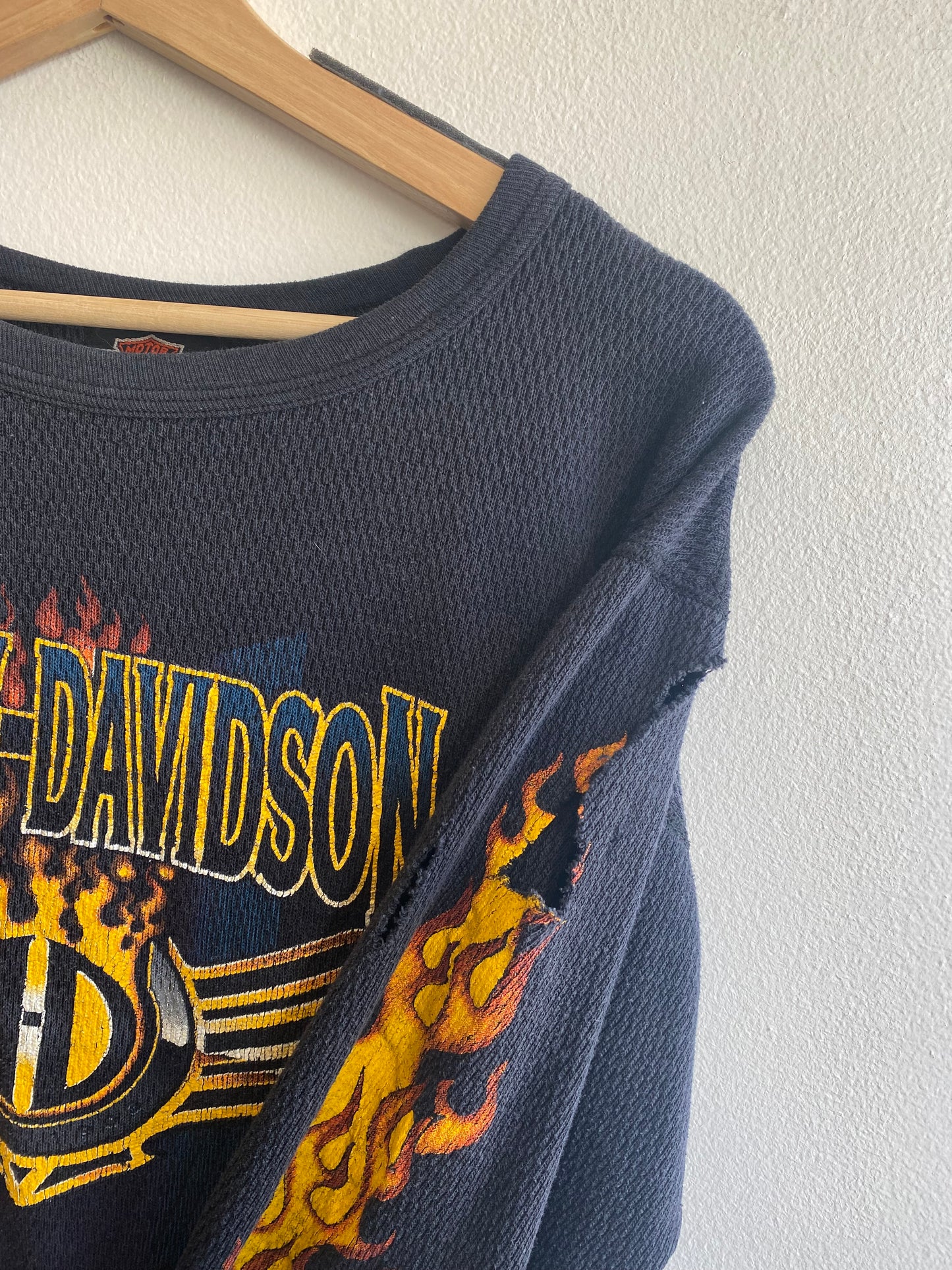 Vintage 1990’s Harley Davidson Long Sleeve Thermal Shirt