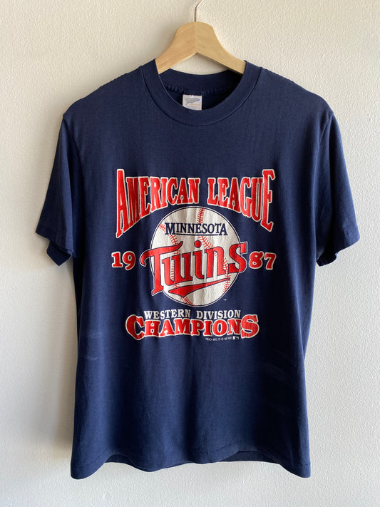 Vintage 1987 Minnesota Twins T-Shirt - La Lovely Vintage 