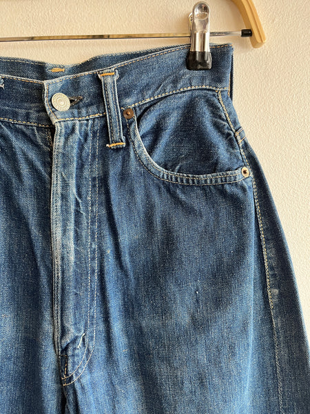 Vintage 1940/50’s Levi’s 701 Selvedge Denim Jeans