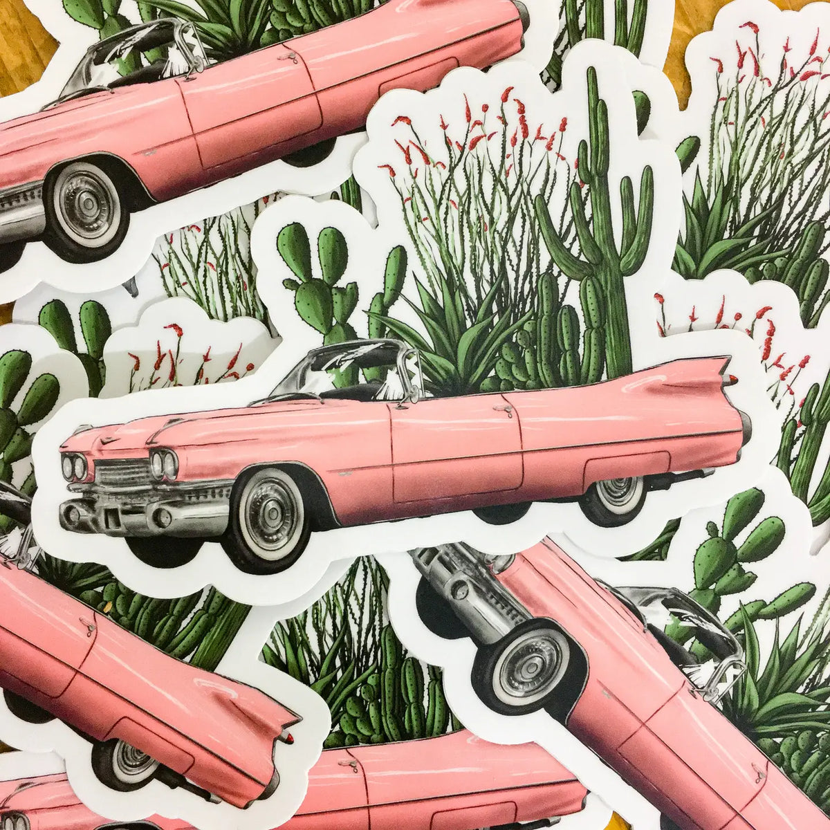 The Painted Ladies - Sticker - La Lovely Vintage 