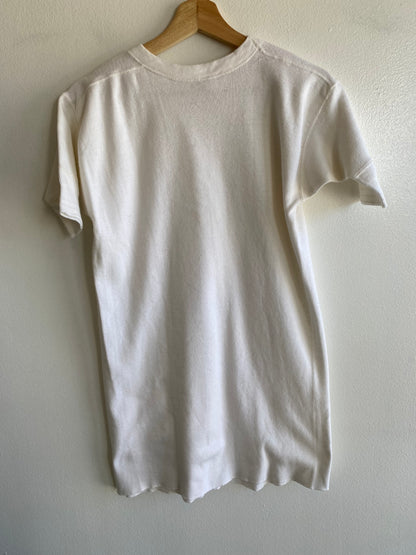 Vintage 1950’s Healthgard Short-Sleeve Ribbed Thermal Shirt