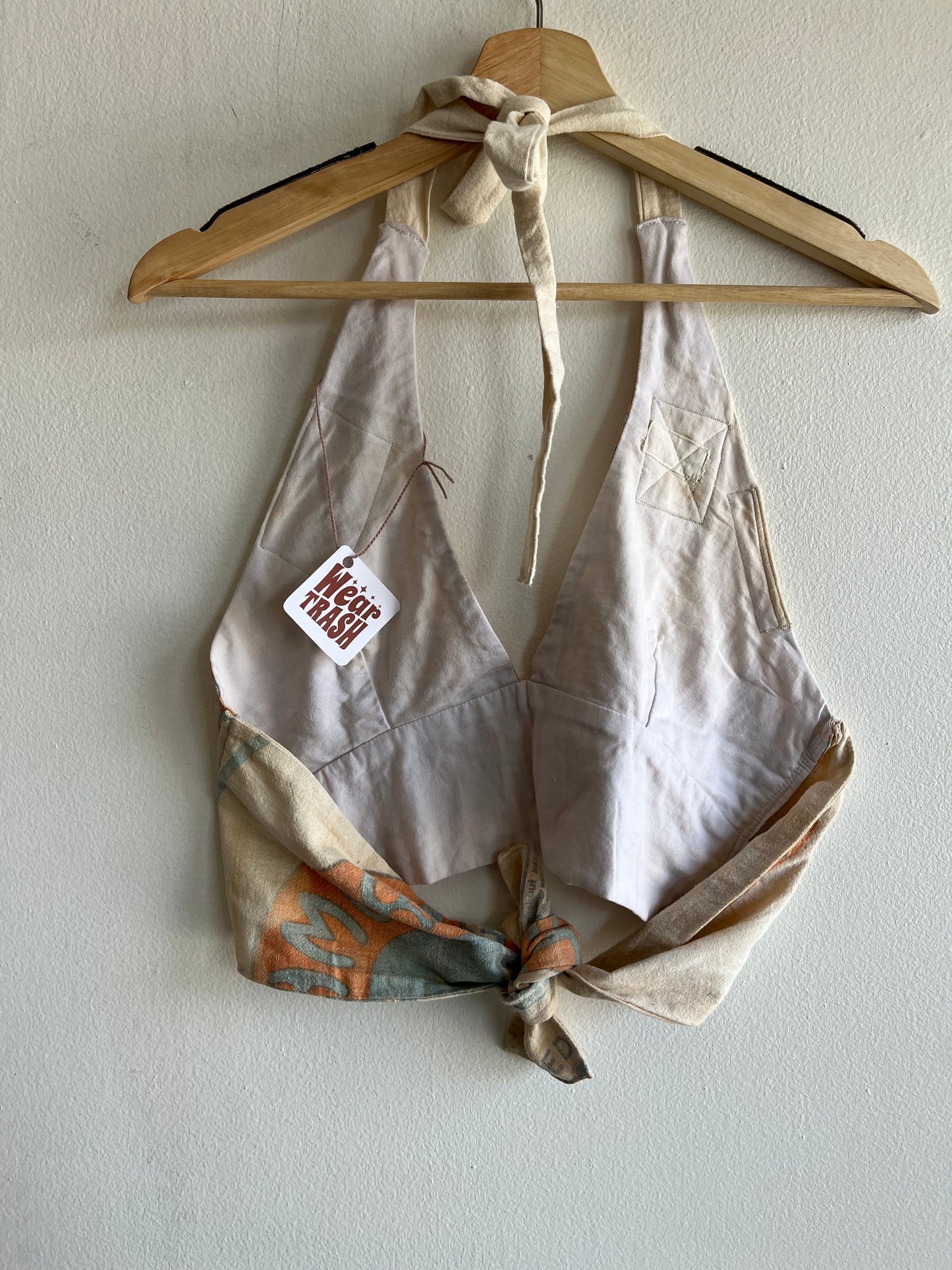 Trash Textiles - Handmade Antique Feedsack Halter
