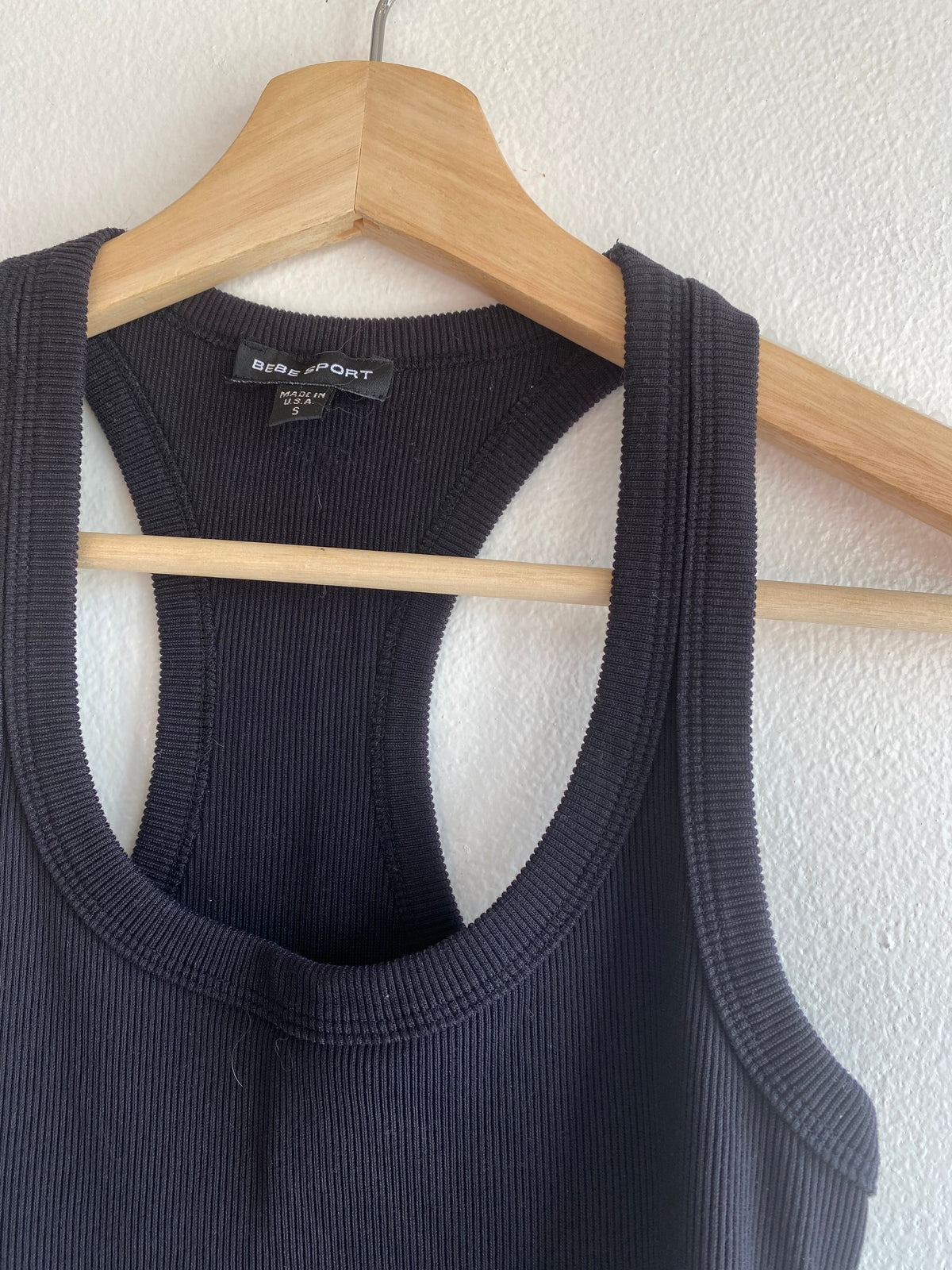Vintage Y2K Bebe Black Tank Top