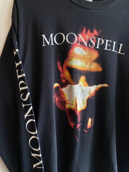 Vintage 1990’s/Y2K Moonspell Long Sleeved Tour T-Shirt
