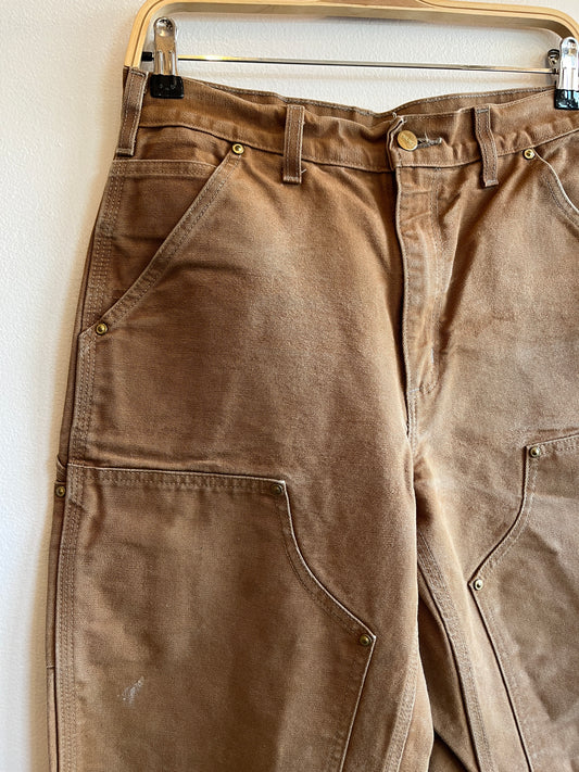 Vintage 1990’s Carhartt Double Knee Canvas Work Pants