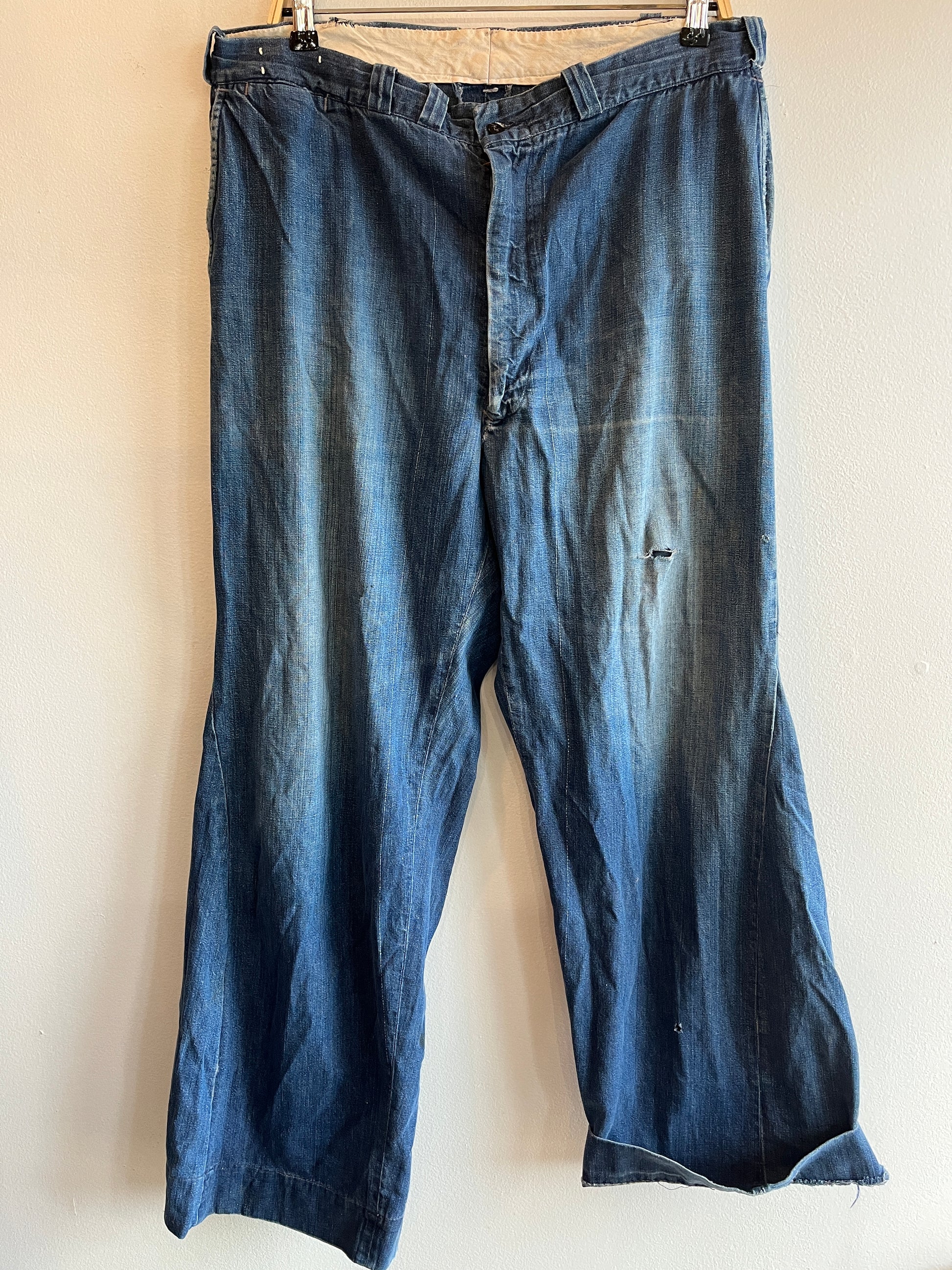 Vintage 1950’s Big Mac Denim Work Pants - La Lovely Vintage 