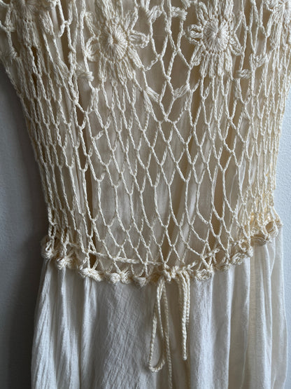Vintage 1980’s Crochet Dress - La Lovely Vintage 