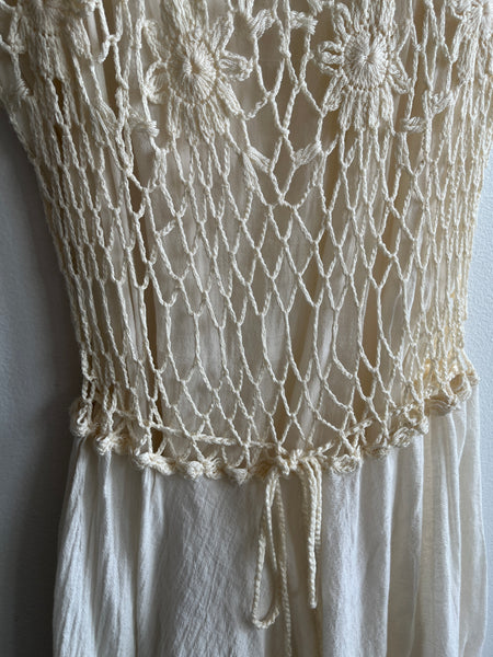 Vintage 1980’s Crochet Dress