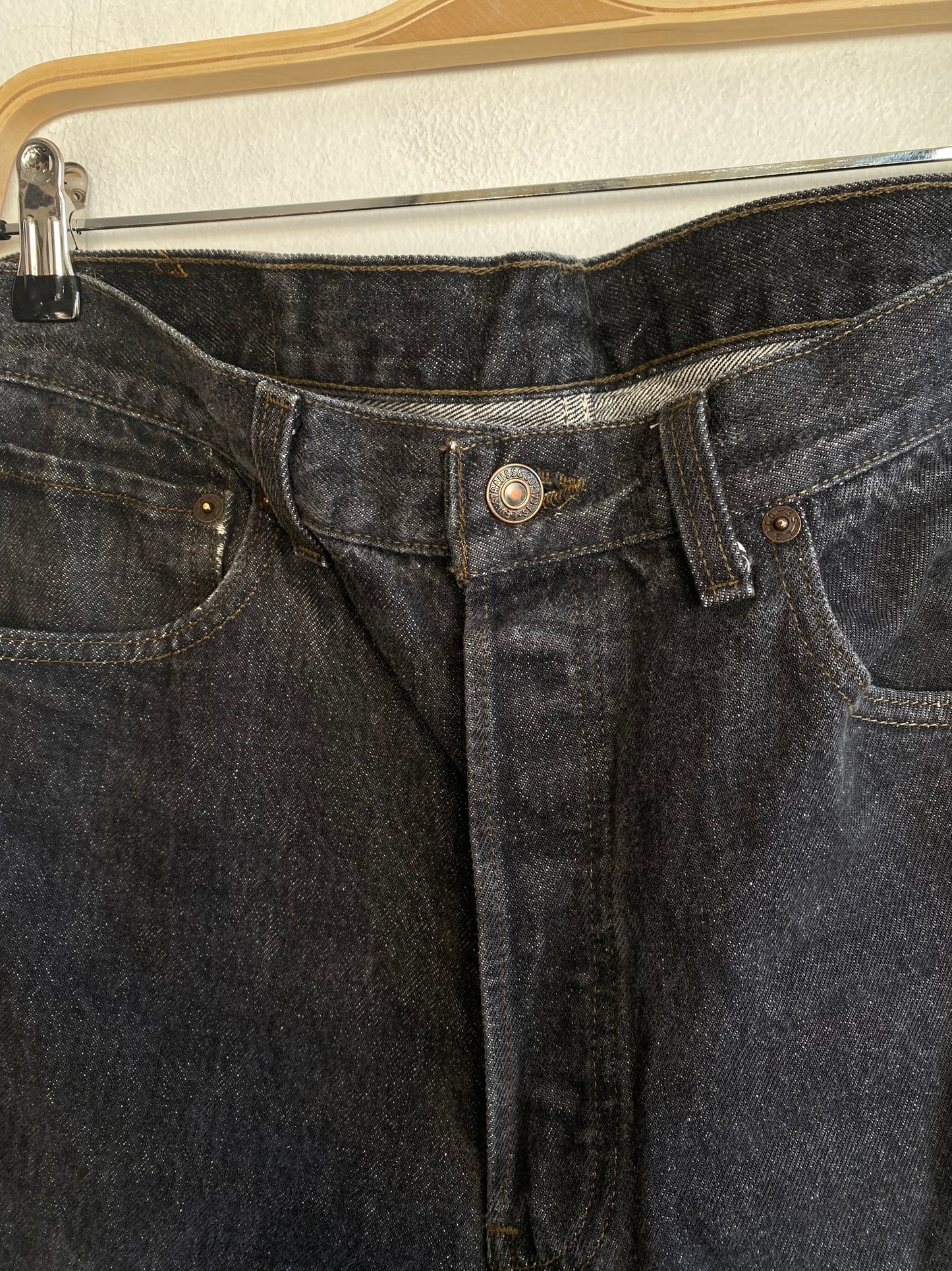 Vintage 1990’s Levi’s 501 Black Denim Jeans