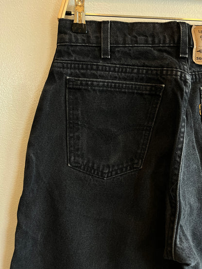 Vintage 1990’s Levi’s 560 Black Denim Jeans
