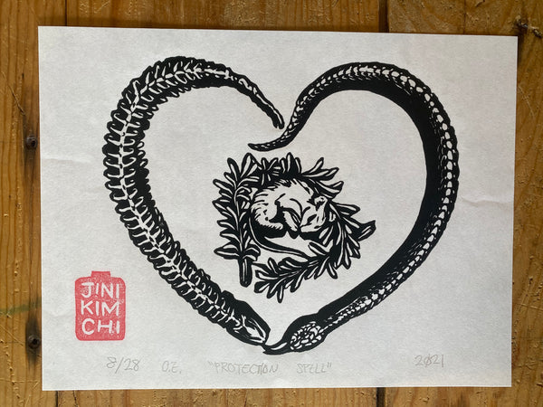 Jini Kimchis Print - La Lovely Vintage 