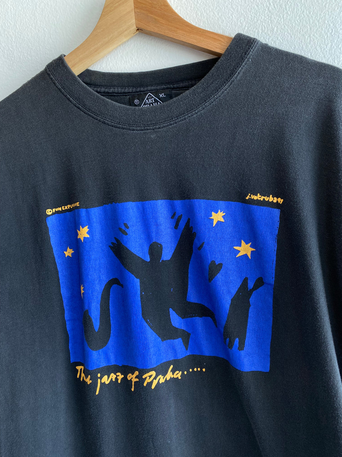 Vintage 1990’s Jazz of Praha T-Shirt
