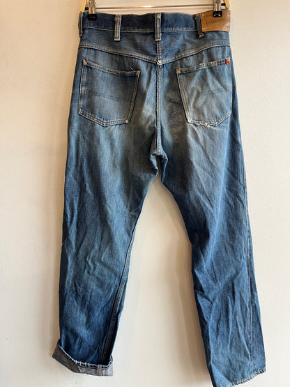 Vintage 1950’s Foremost Half-Selvedge Denim Jeans - La Lovely Vintage 