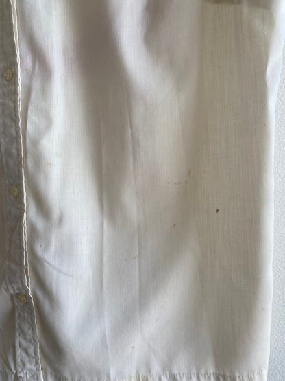 Vintage 1950/60’s “Tri-State Sport Parachute Club” Sleeveless Button-Up Shirt