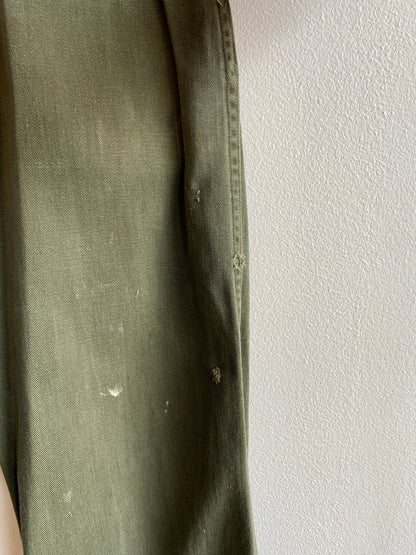 Vintage 1940’s Big Horn Olive Twill Coveralls