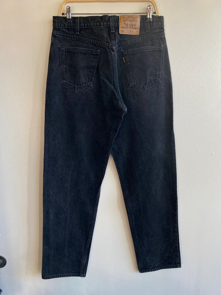 Vintage 1980’s Levi’s 550 Black Denim Jeans