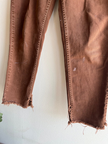 Vintage 1990’s Levi’s 912 Brown Denim Jeans