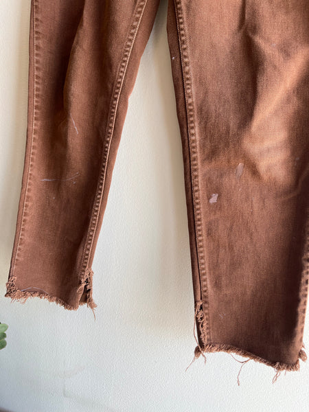 Vintage 1990’s Levi’s 912 Brown Denim Jeans