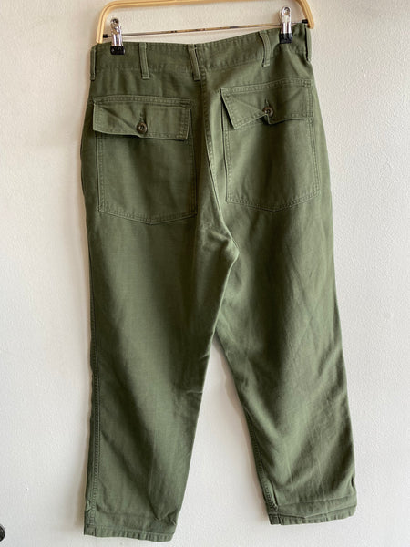 Vintage 1970’s OG-107 Cotton Sateen Military Fatigues