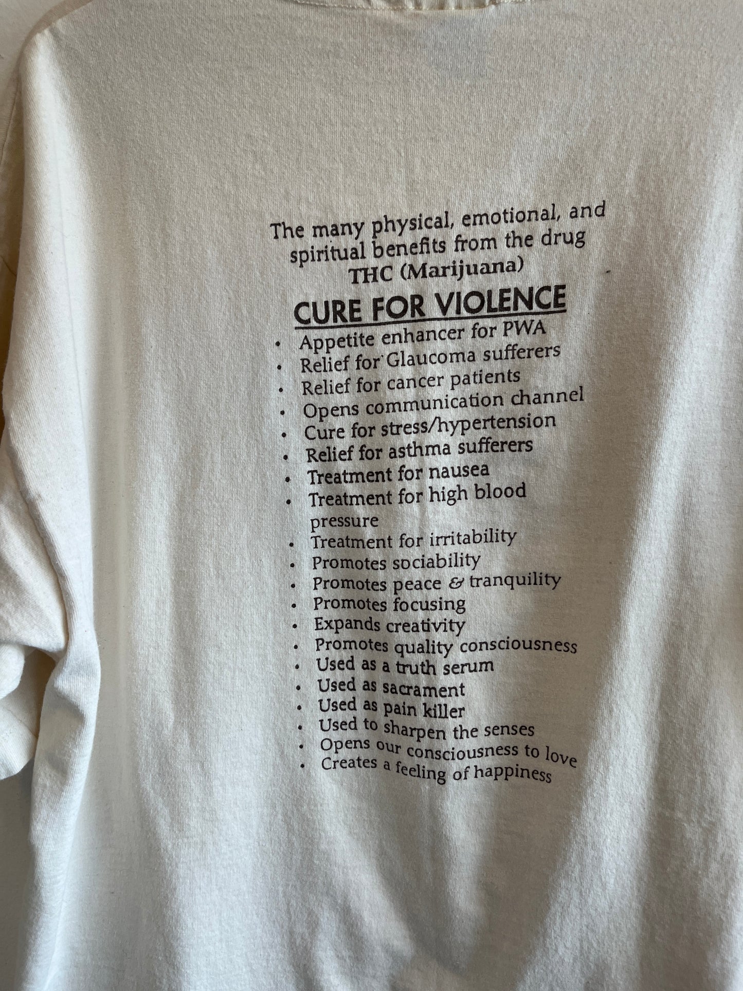 Vintage 1990’s “Hashish Mind Chocolate” T-Shirt