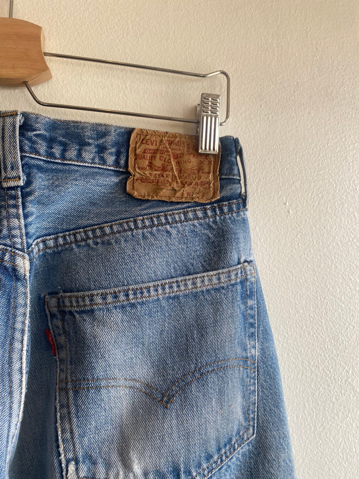 Vintage 1980’s Levi’s 501 Selvedge Denim Jeans