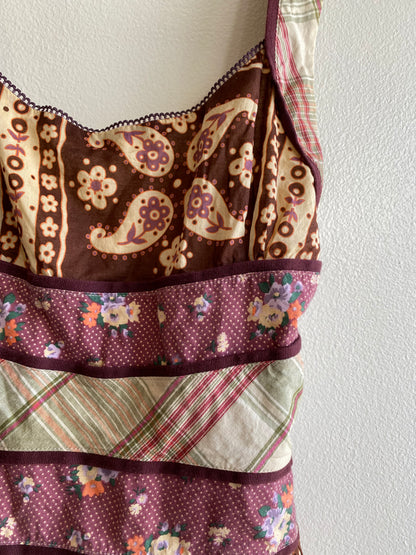 Vintage Y2K Free People Prairie-Style Mini Dress - La Lovely Vintage 